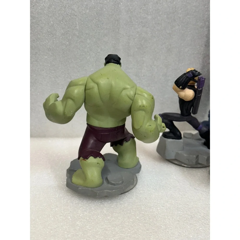 Disney Infinity‎ Marvel Avengers Hulk Hawkeye Thor Black Widow Figures 2.0